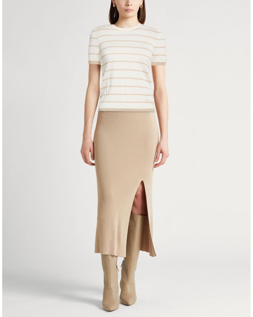 Max Mara White Pullover