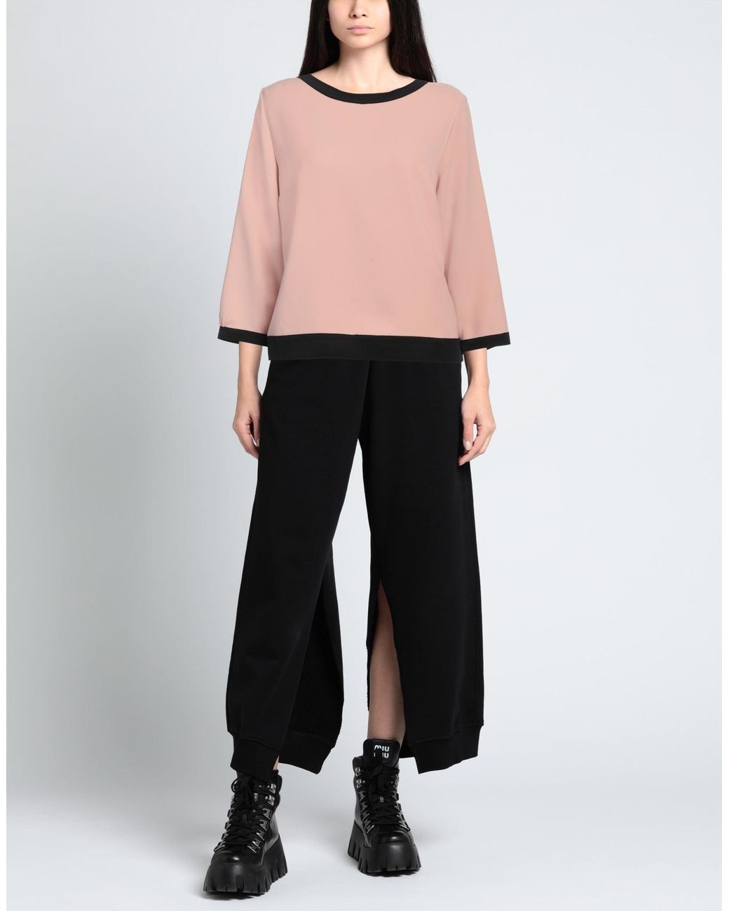 Clips More Pink Top Polyester, Elastane