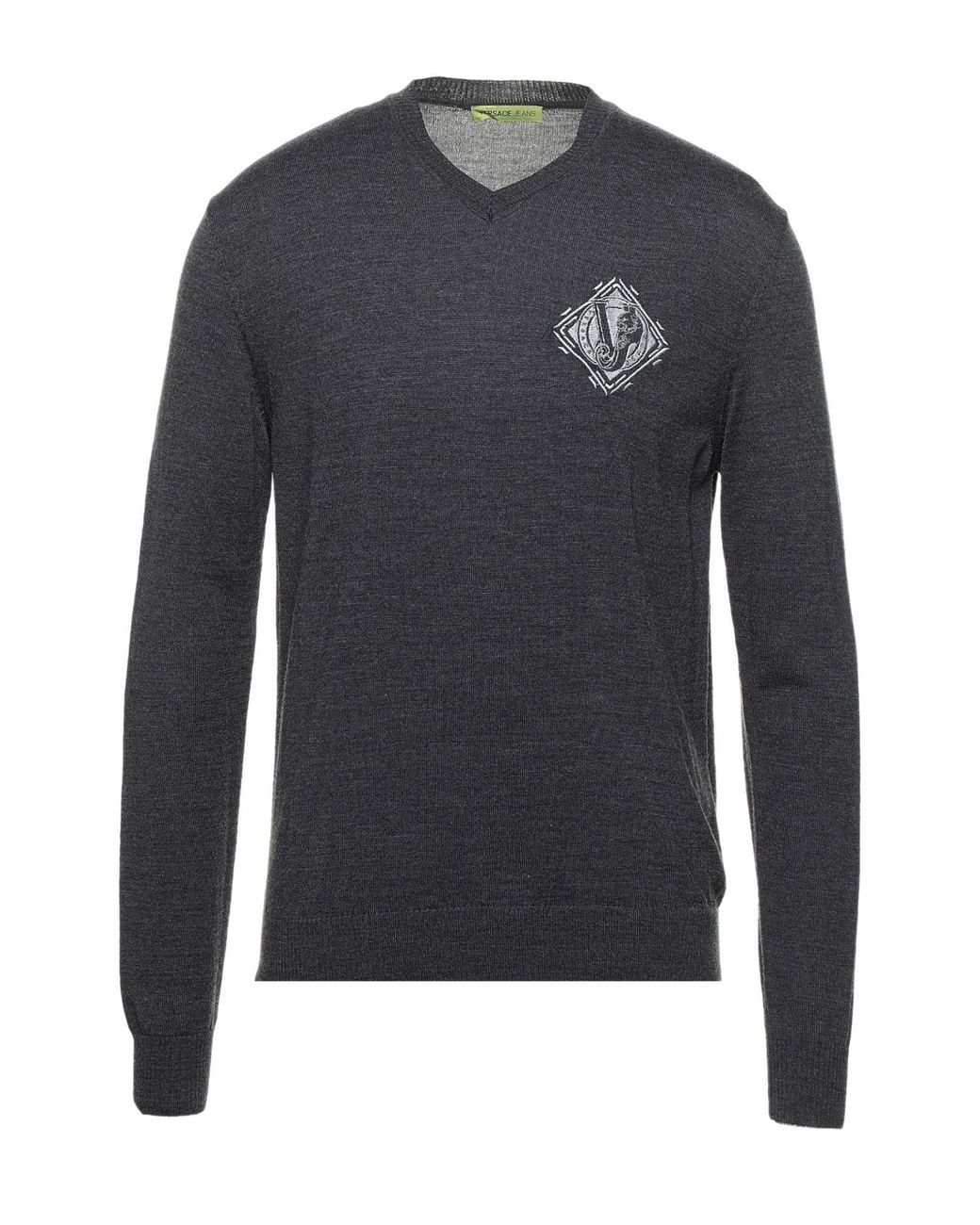 Versace Jeans Blue Sweater Acrylic, Wool for men