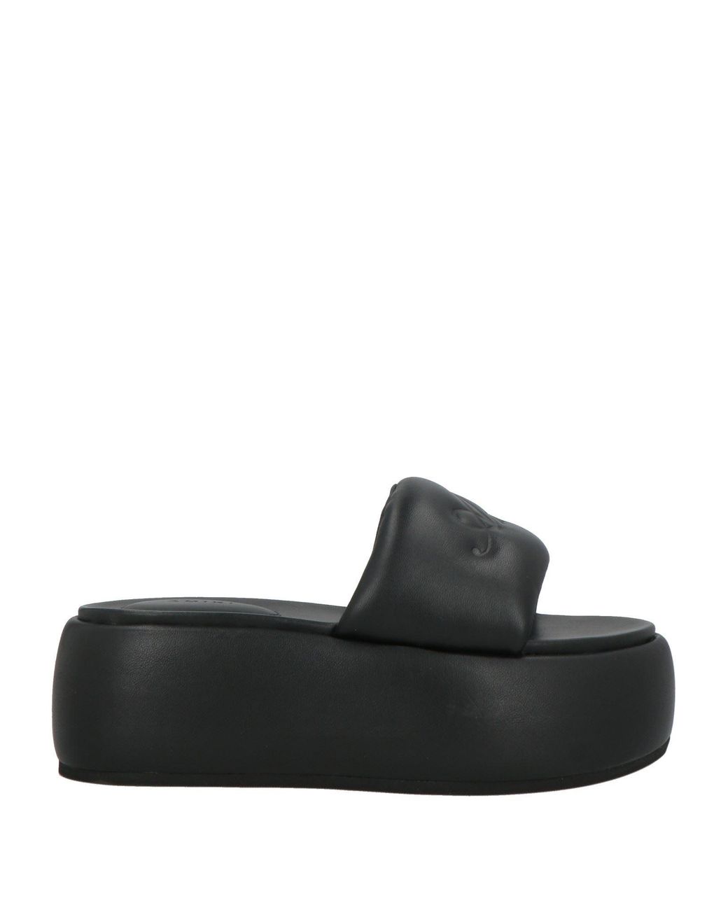 Amiri Black Sandale