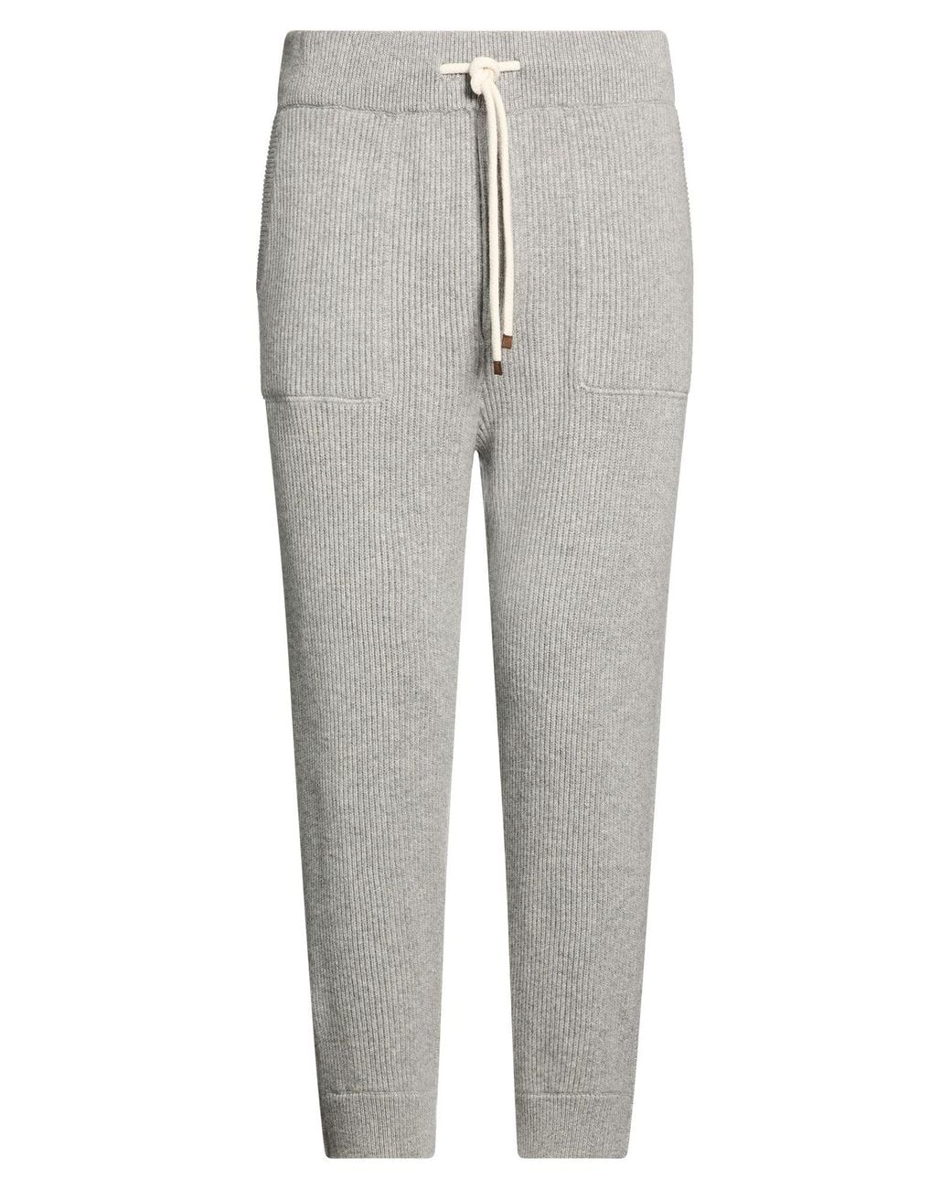 Brunello Cucinelli Gray Trouser for men