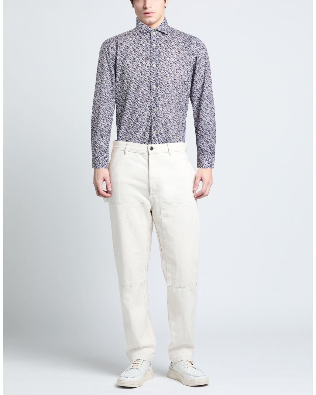 Guglielminotti Blue Shirt for men