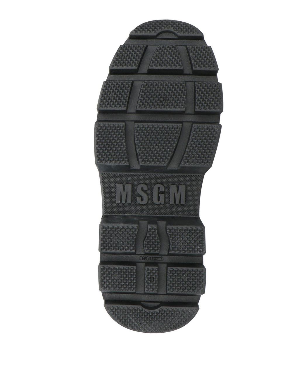 MSGM Gray Ankle Boots