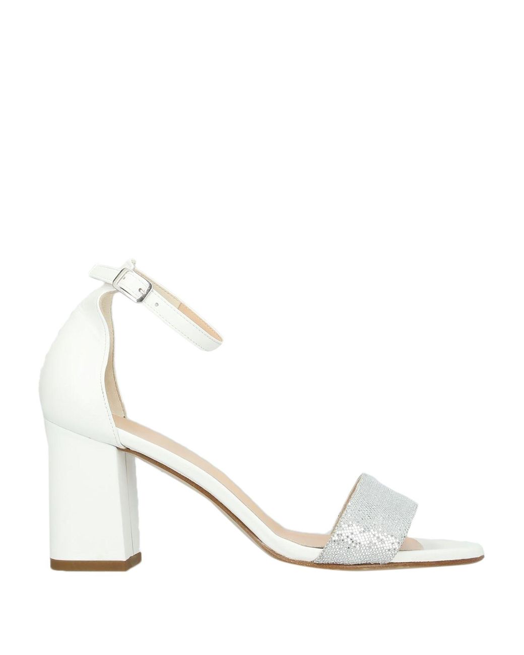 Mauro Fedeli Leather Sandals in White - Lyst