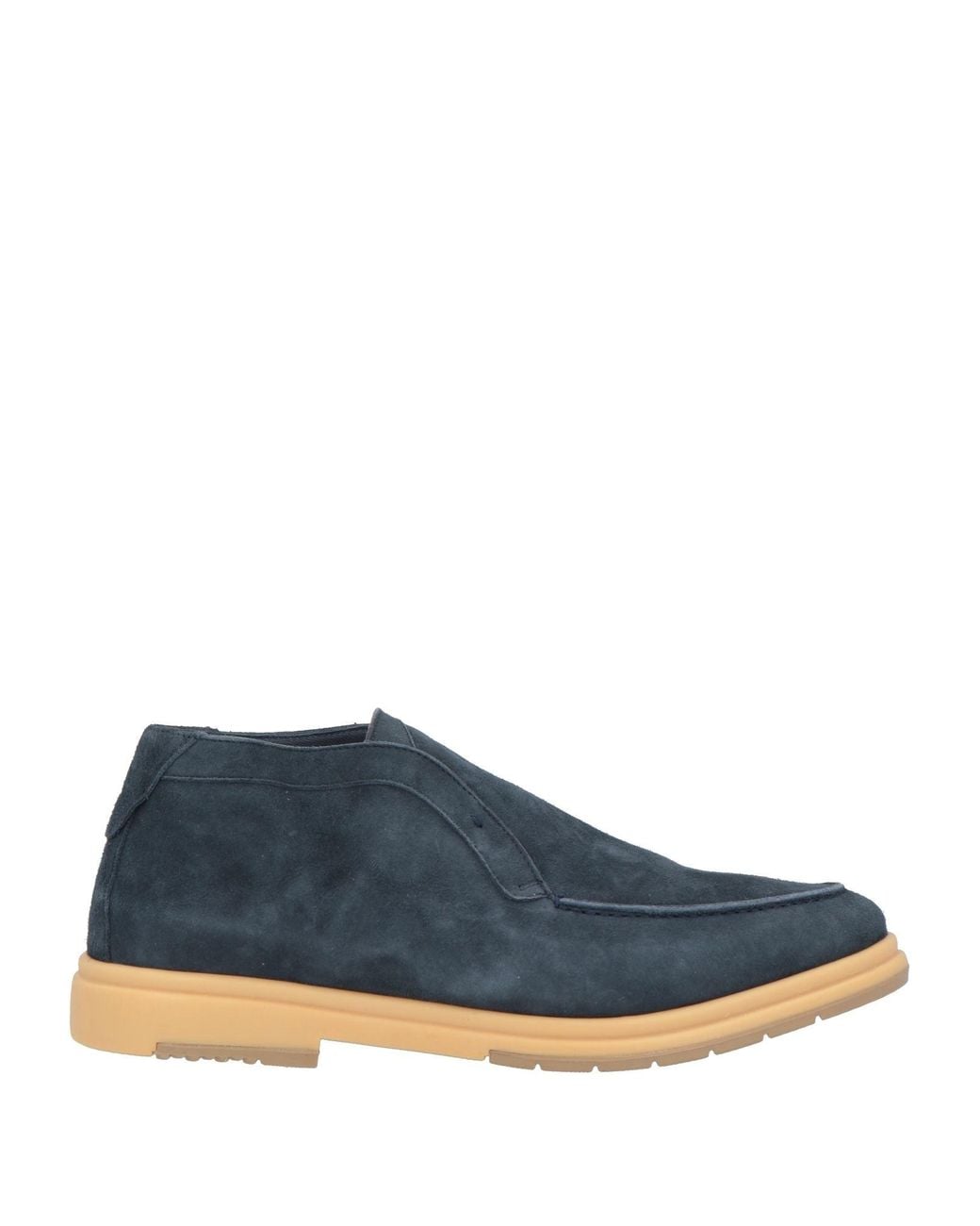 Andrea Ventura Firenze Blue Ankle Boots Leather for men