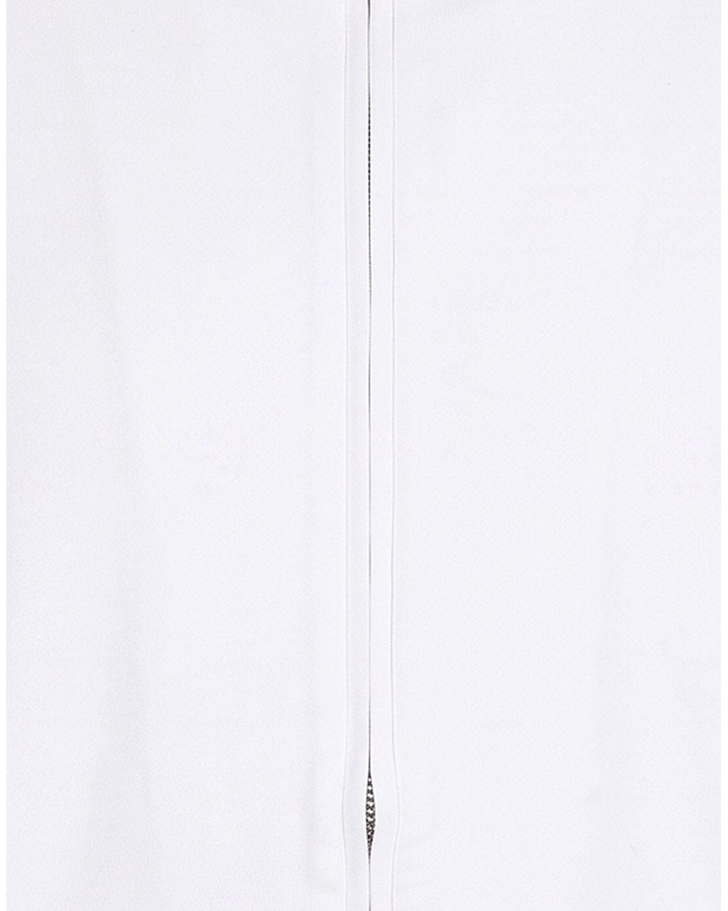 Moorer White Sweatshirt Polyamide, Elastane for men