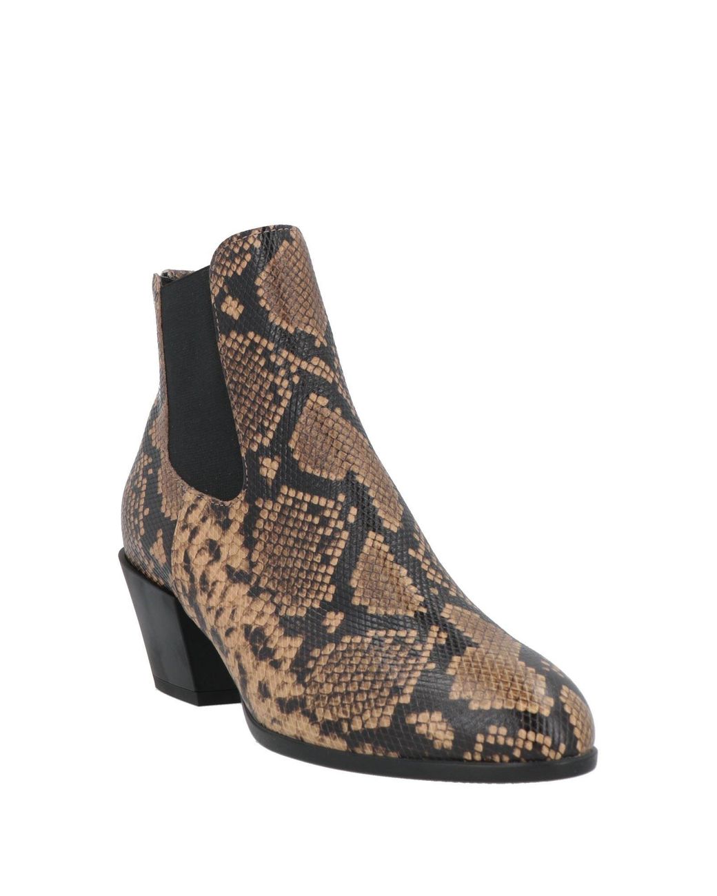 Hogan Brown Ankle Boots
