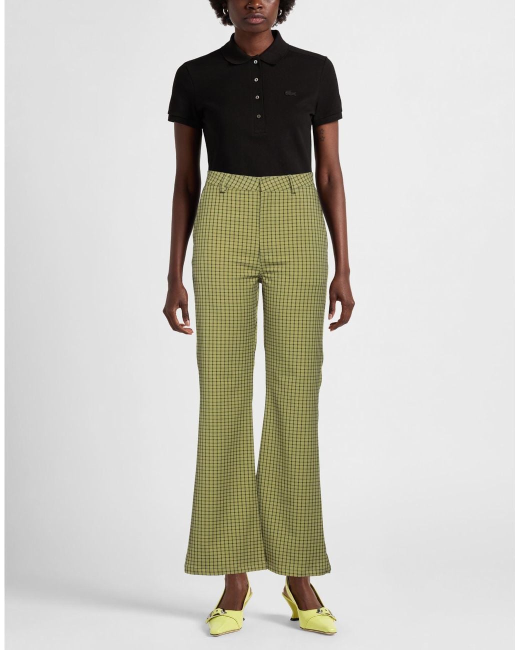 WEILI ZHENG Green Trouser