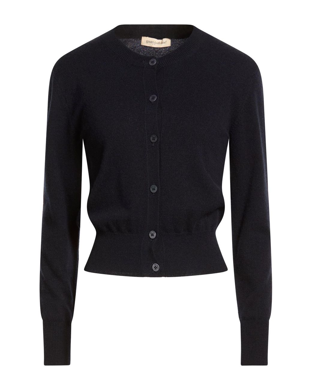 Gentry Portofino Blue Midnight Cardigan Cashmere