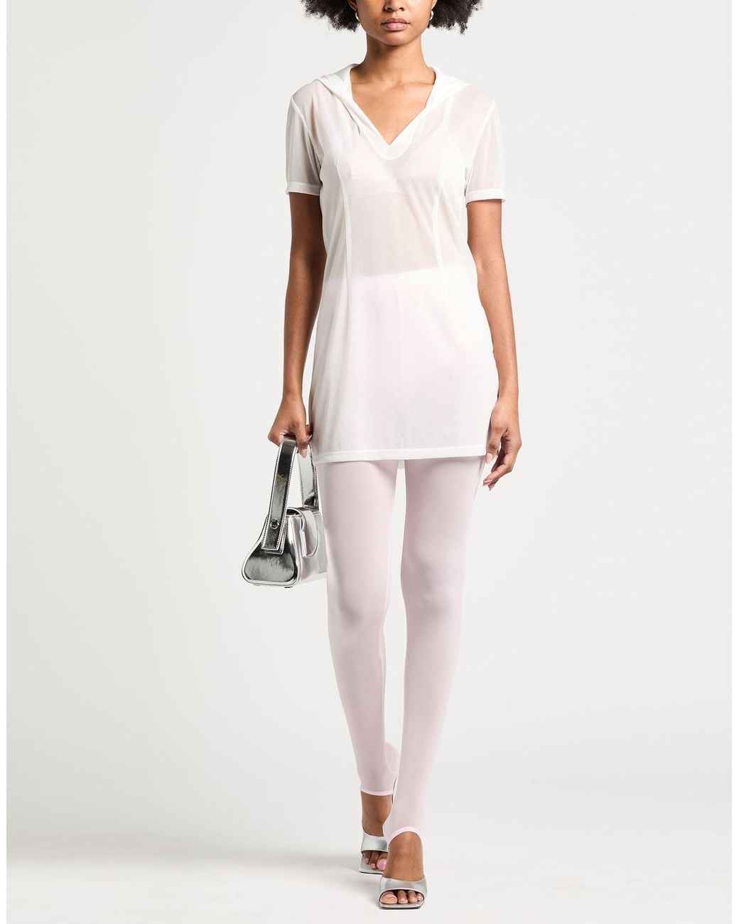 Low Classic White Top Polyester