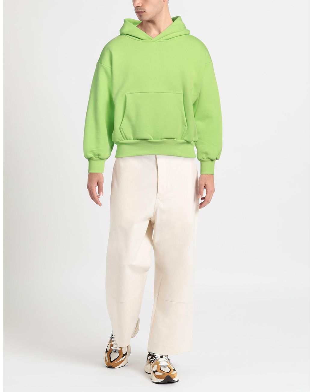 GARMENT WORKSHOP Green Sweatshirt for men