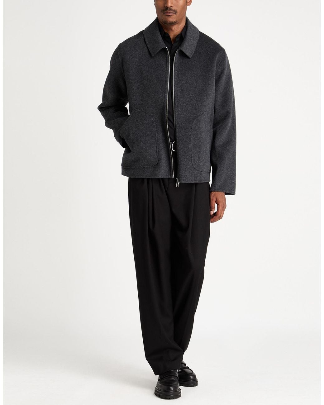 Paltò Black Coat for men