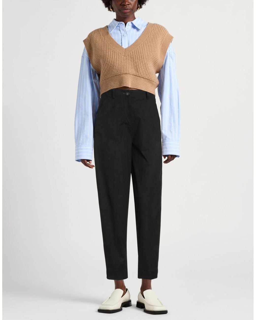 Rrd Black Pants Polyester, Elastane