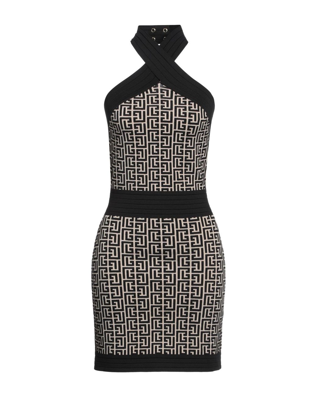 Balmain Black Mini Dress