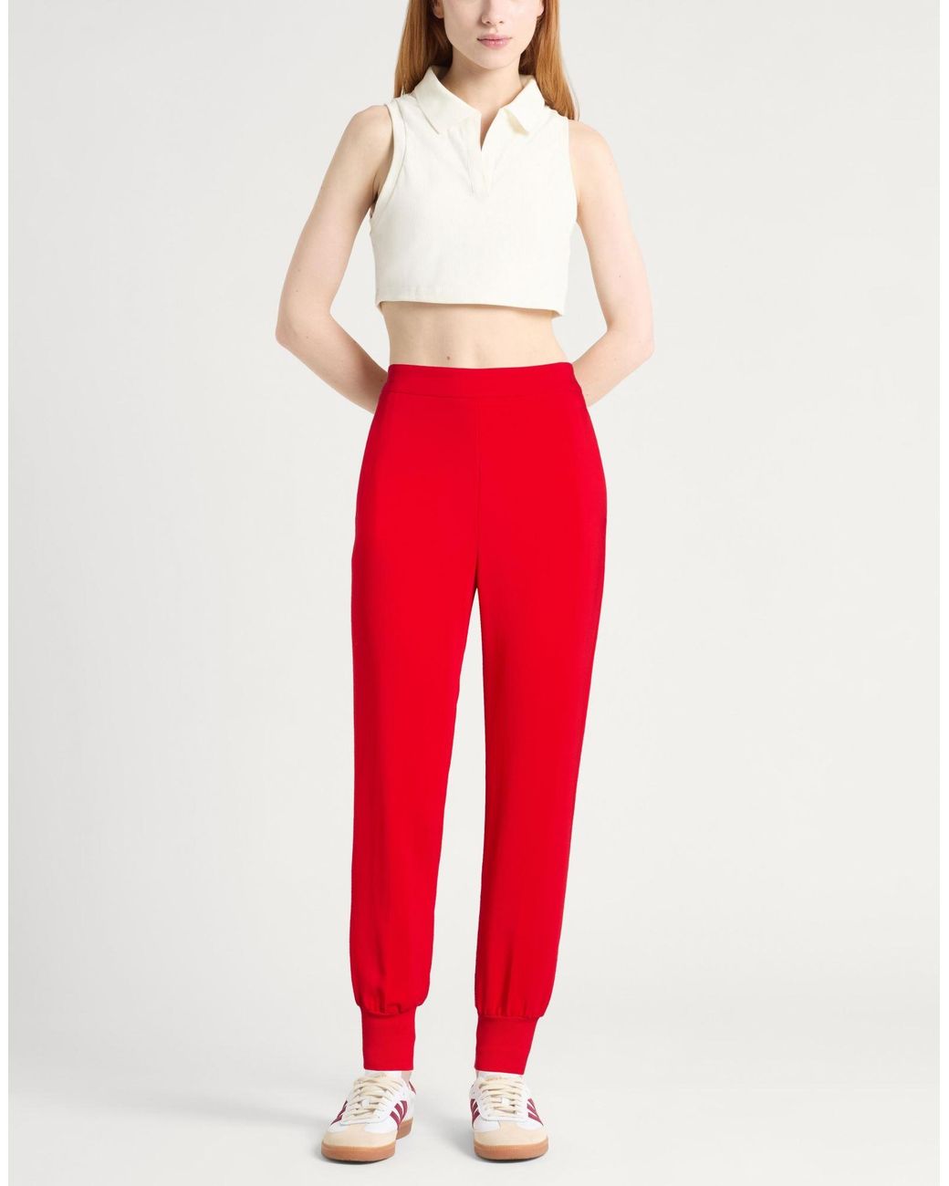 Stella McCartney Red Pants