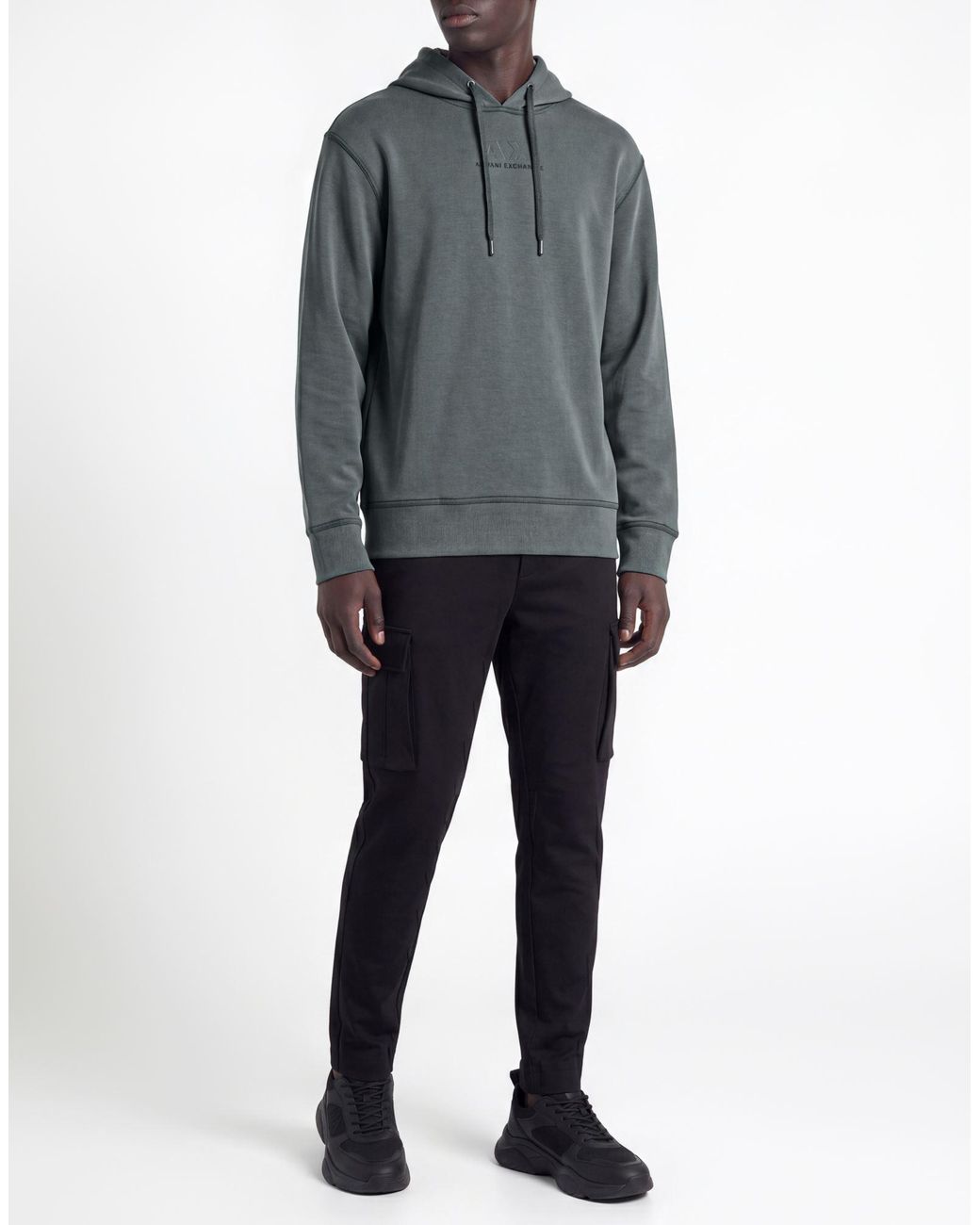 ARMANI EXCHANGE Gray Sweatshirts for men