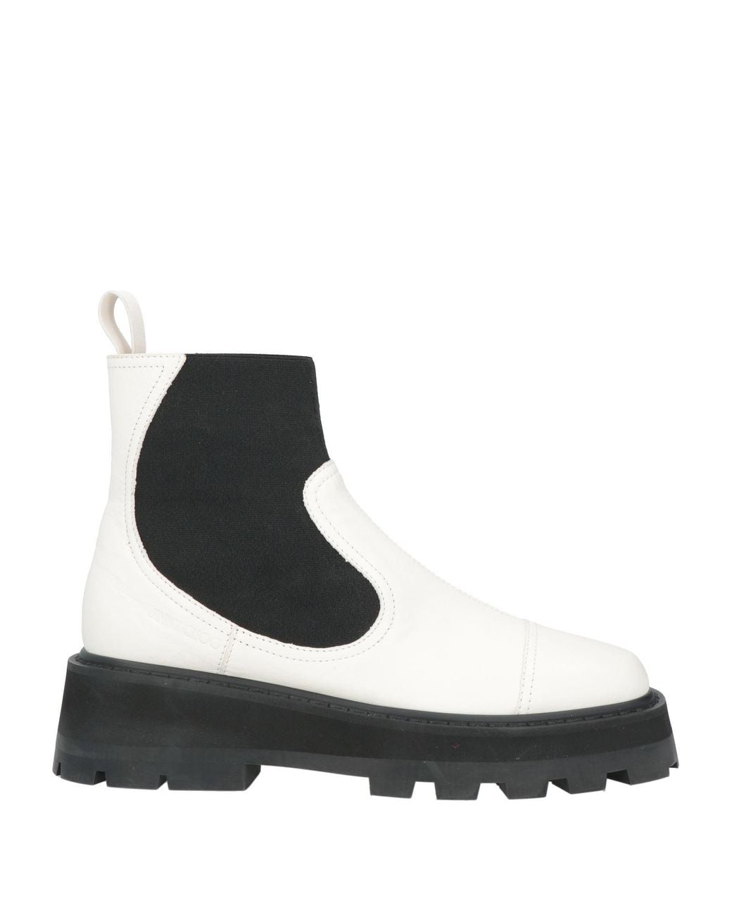 Jimmy Choo White Ankle Boots