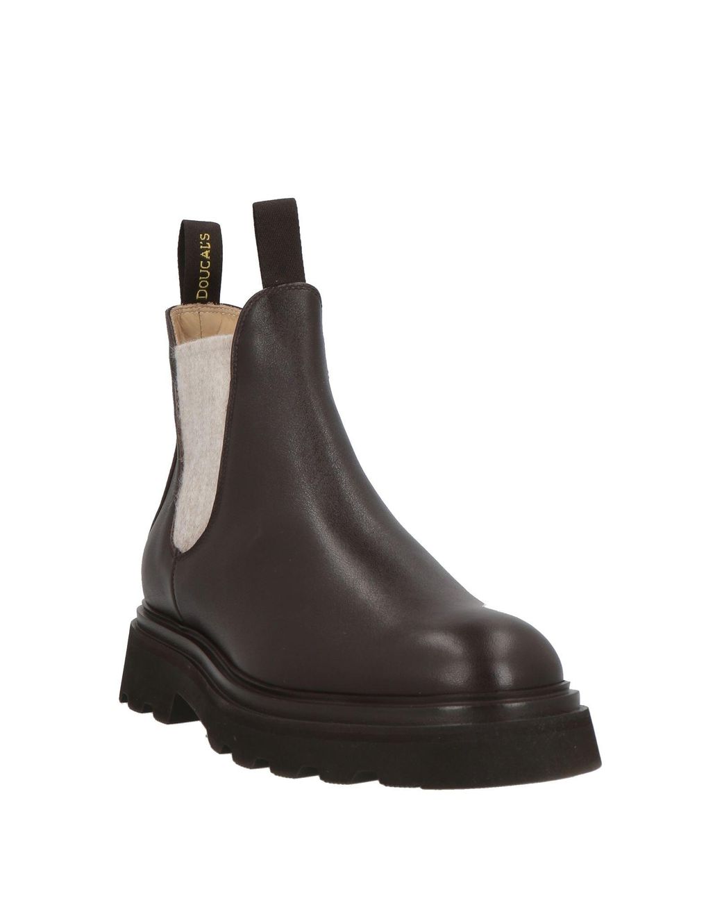 Doucal's Brown Tyler Ankle Boots Leather