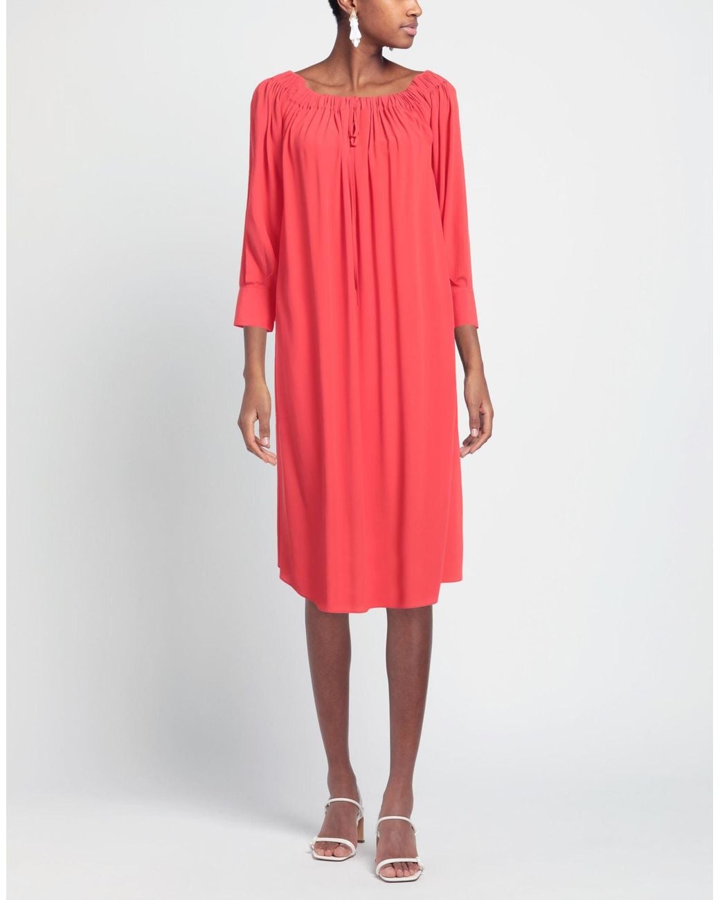 Robe midi Jucca en coloris Pink