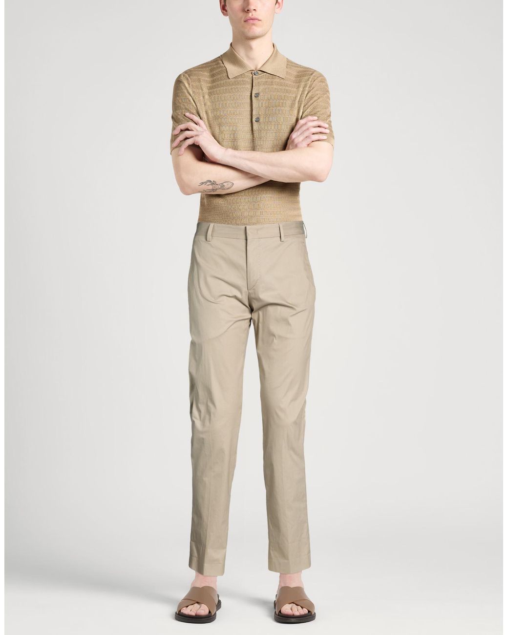PT Torino Natural Trouser for men