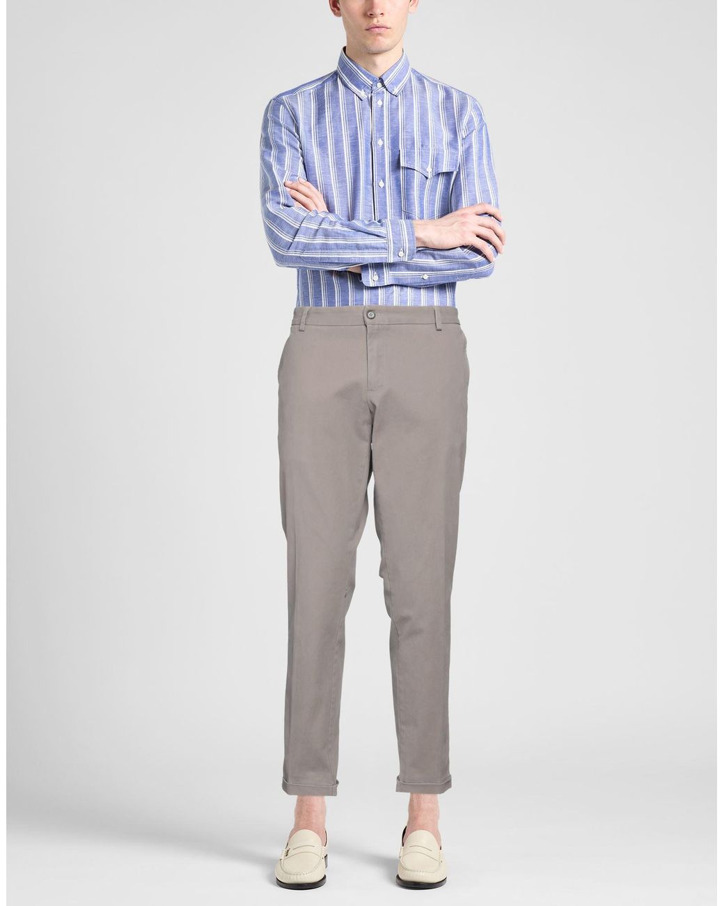 AT.P.CO Gray Trouser for men