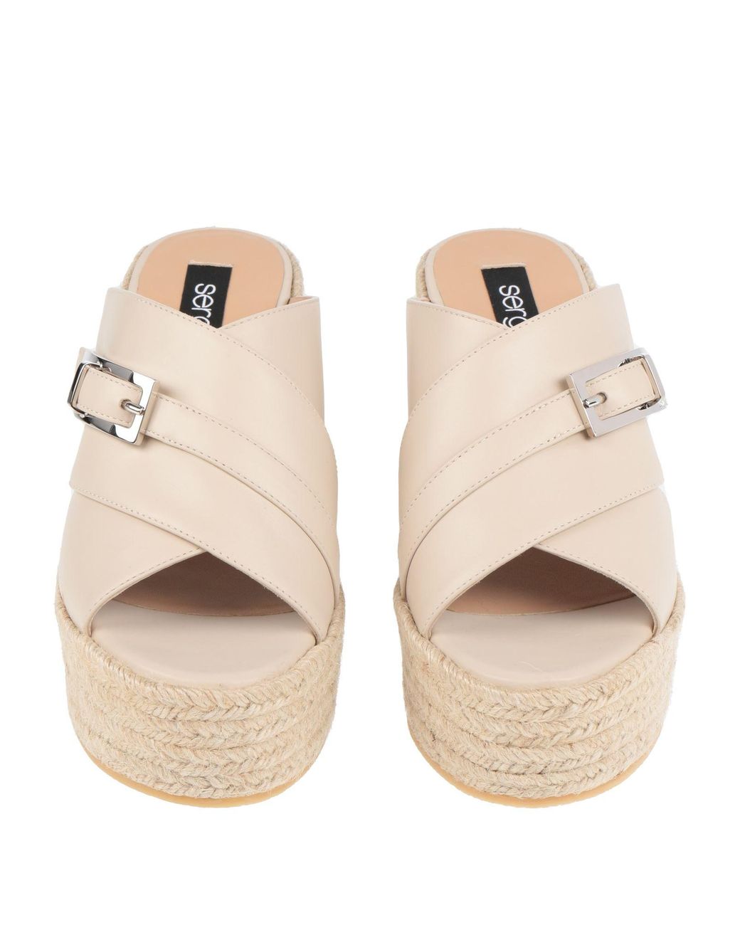 Sergio Rossi Natural Espadrilles Calfskin