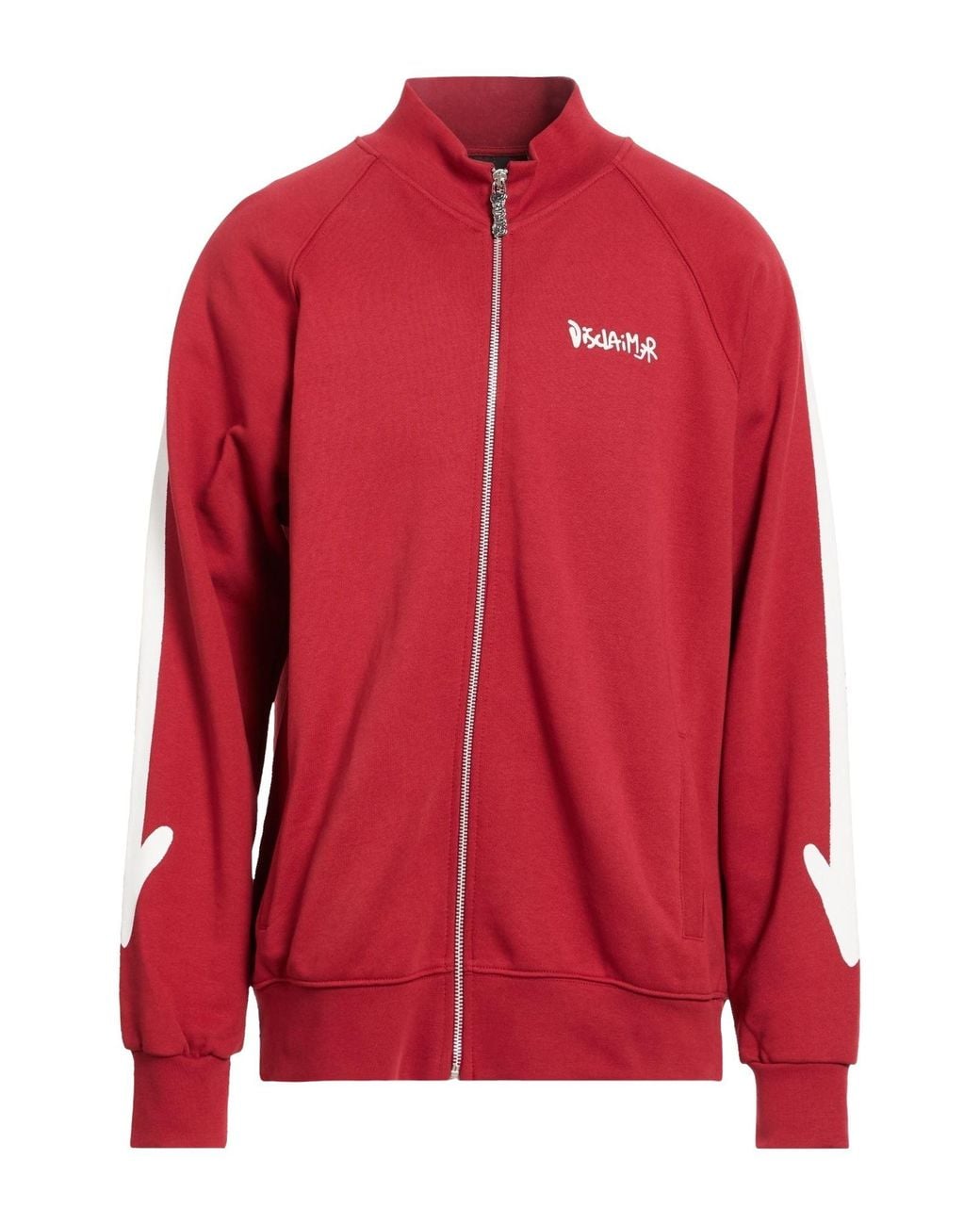 DISCLAIMER Red Sweatshirts for men