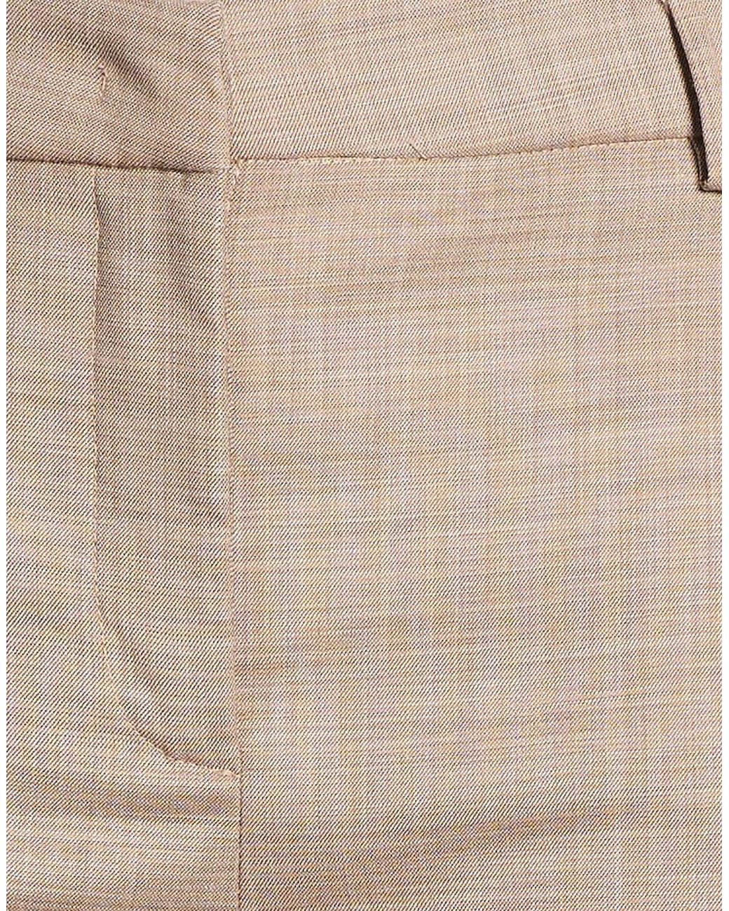 Liu Jo Natural Sand Pants Polyester, Viscose, Elastane