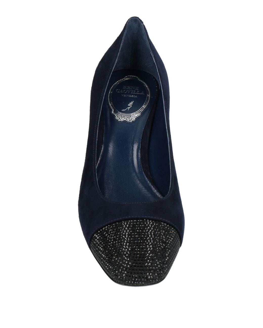 Rene Caovilla Blue Pumps
