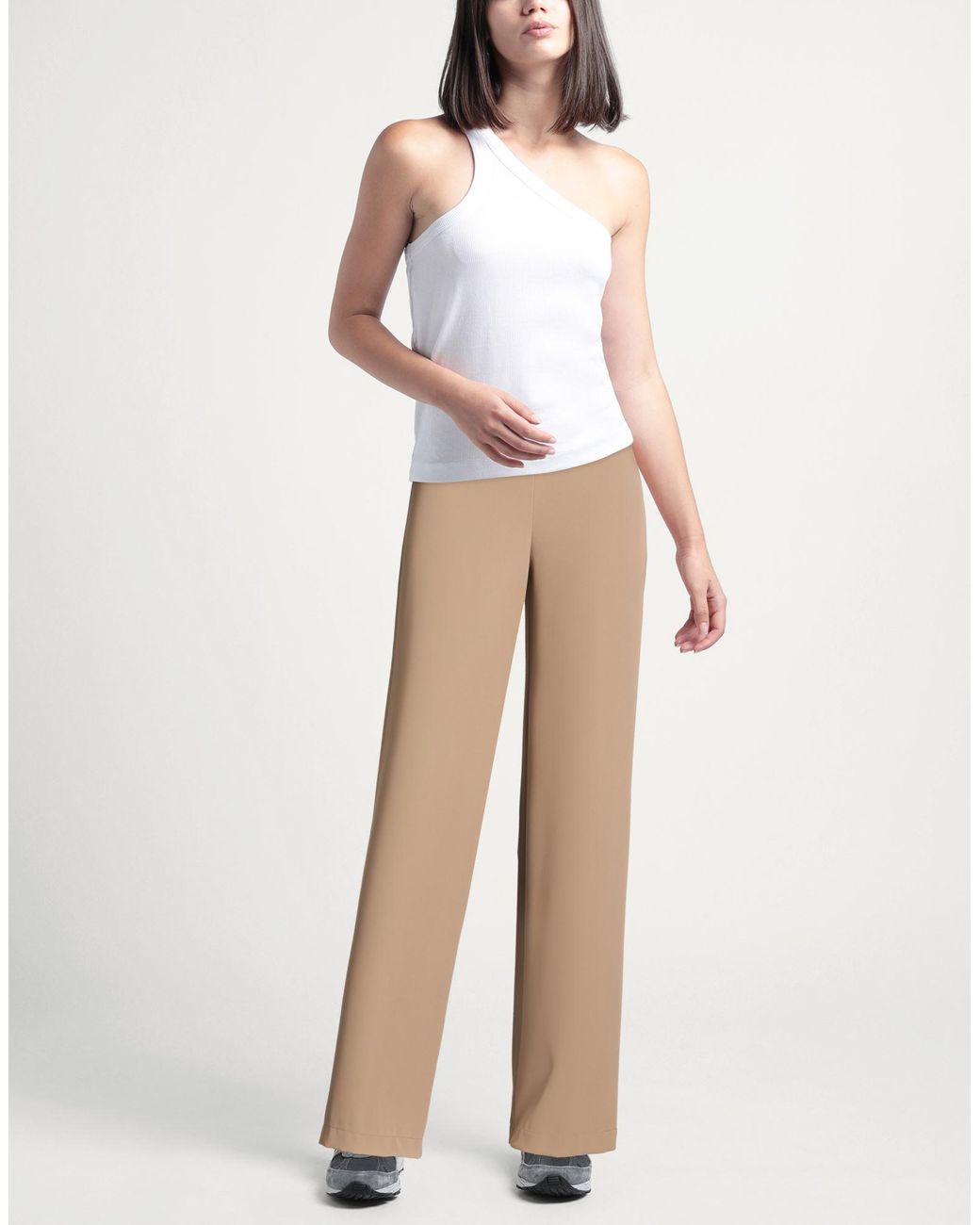 Please Natural Pants Polyester, Elastane