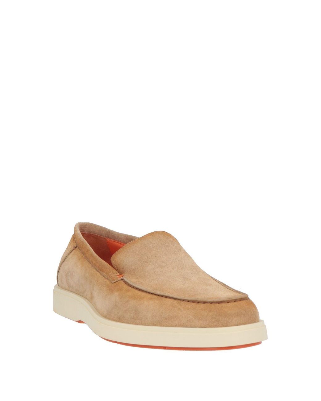 Santoni White Loafer for men