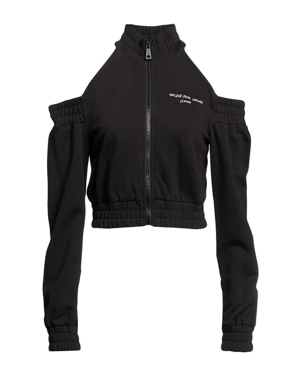 Versace Jeans Couture Black Sweatshirt Cotton