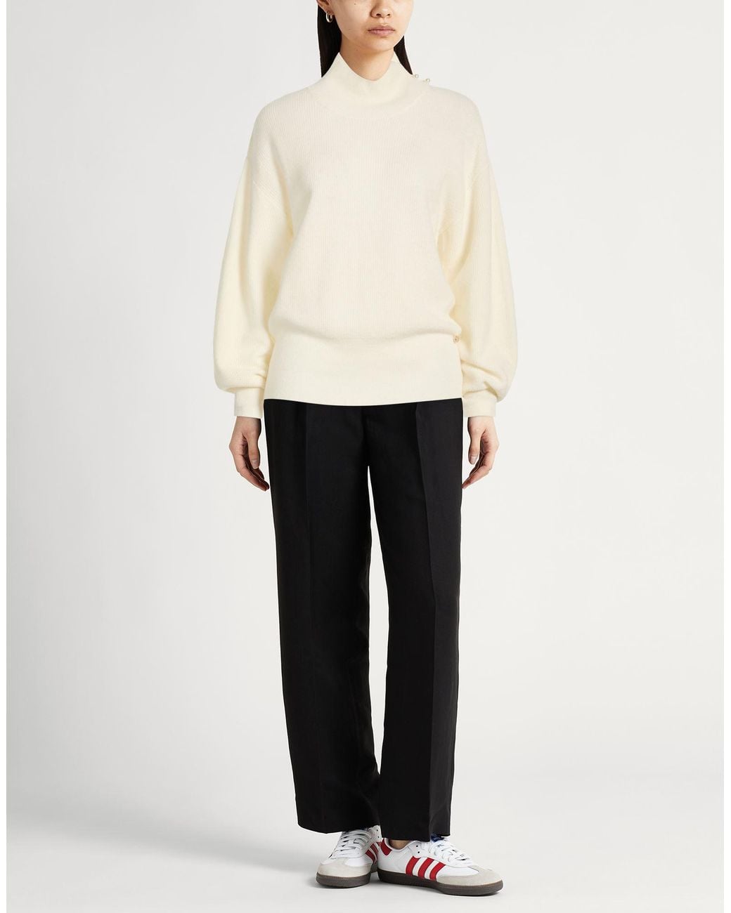 Liu Jo White Turtleneck