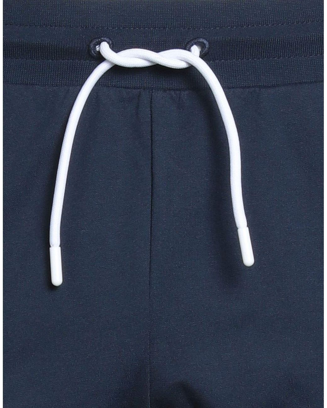 EA7 Blue Pants Cotton, Elastane for men