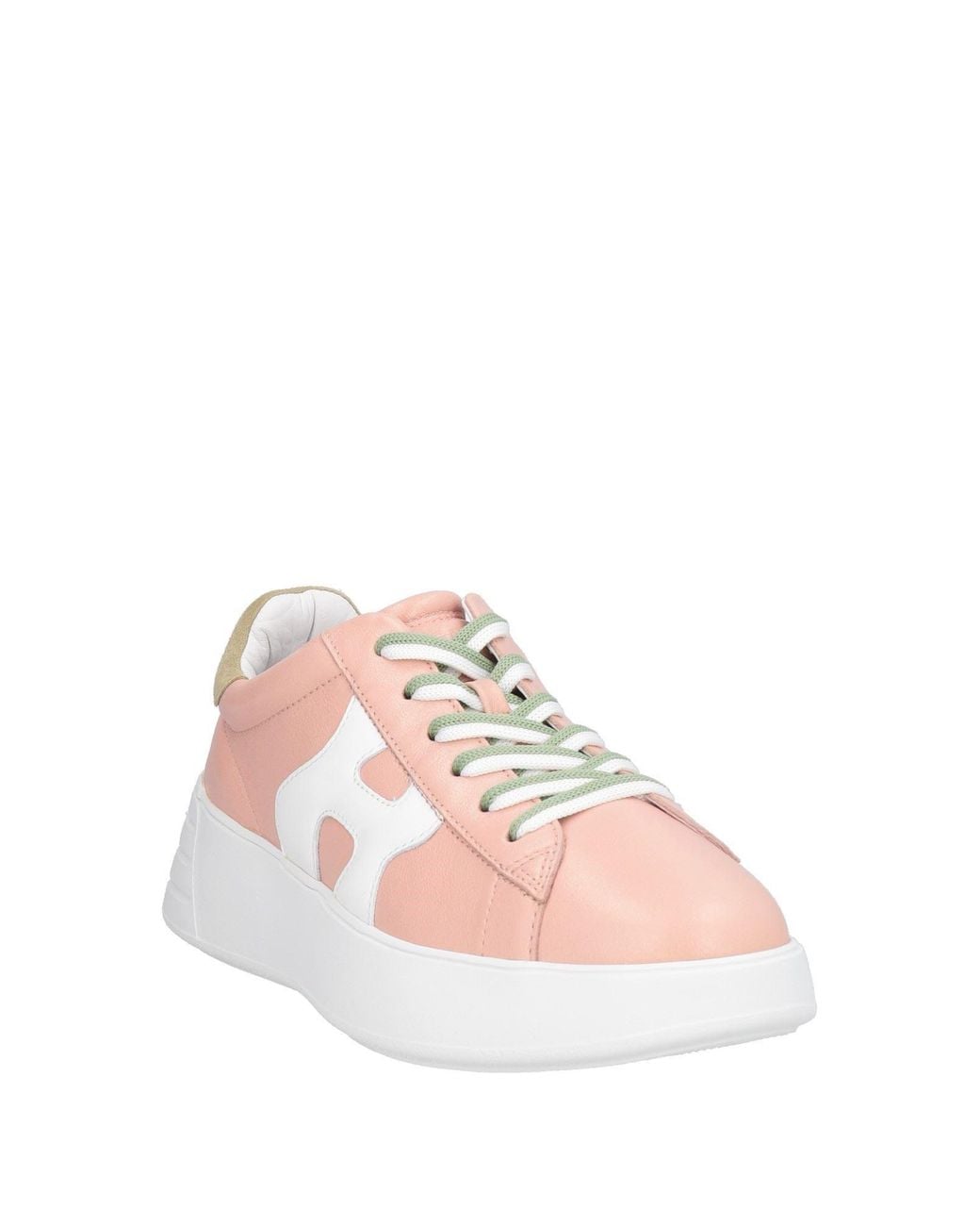 Hogan Pink Sneakers Leather