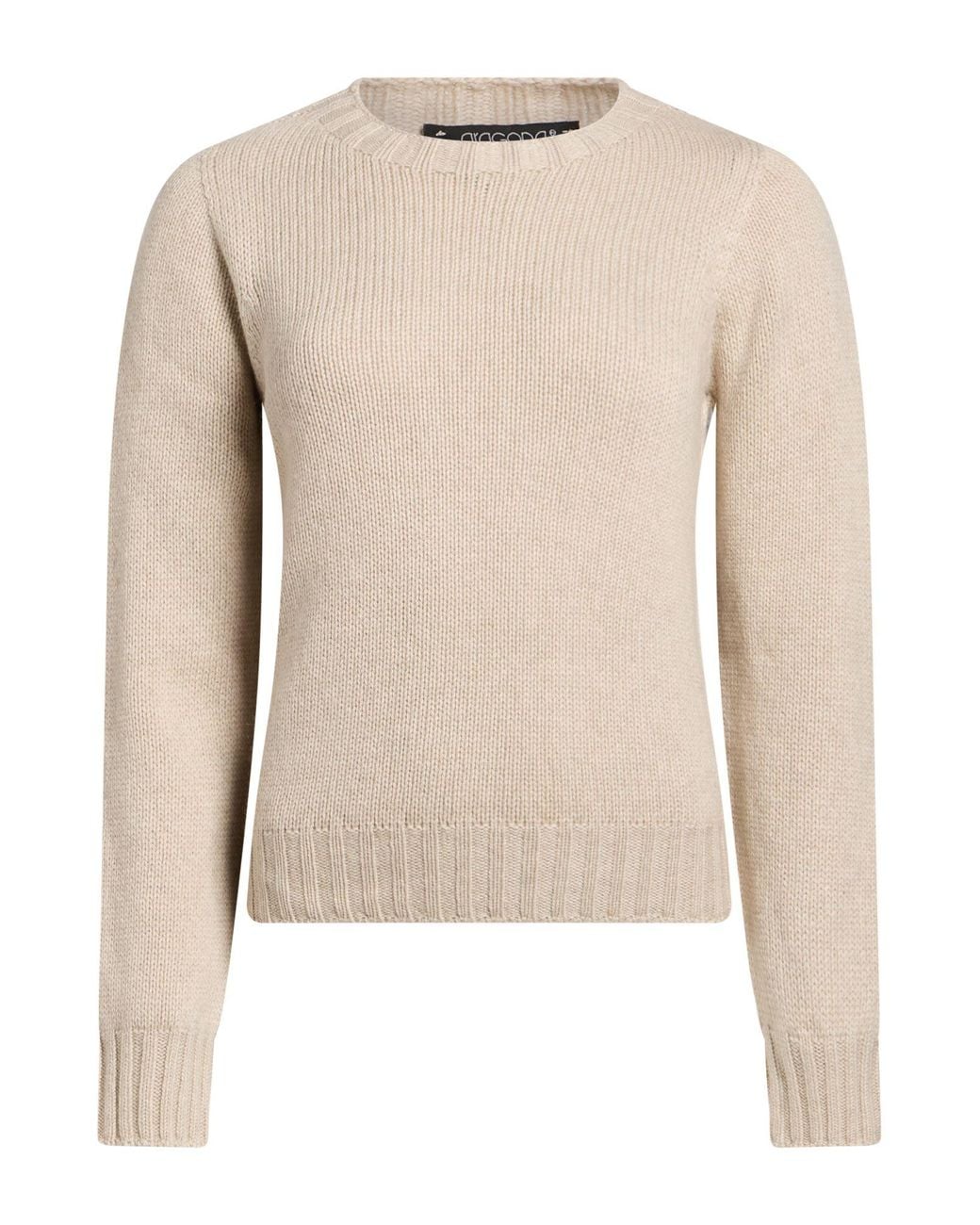 Pullover Aragona de color Natural