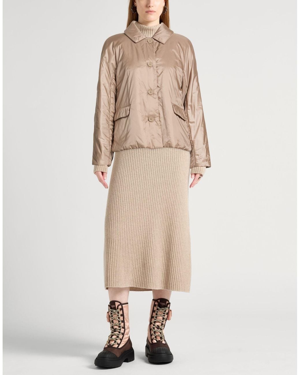 Max Mara Natural Jacket Polyester