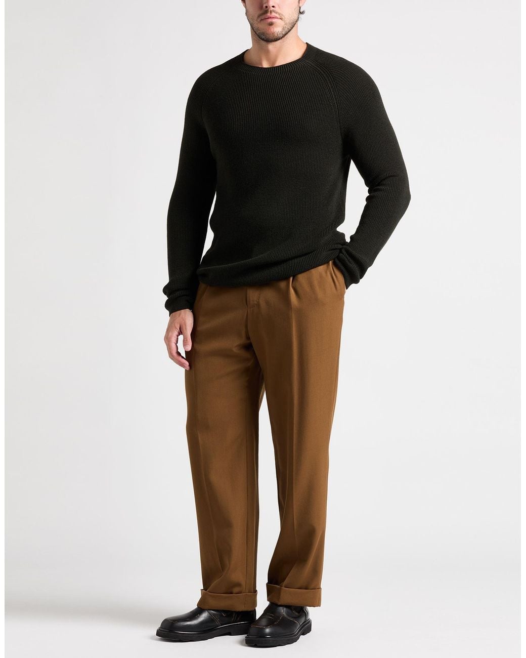 Daniele Fiesoli Black Sweater for men