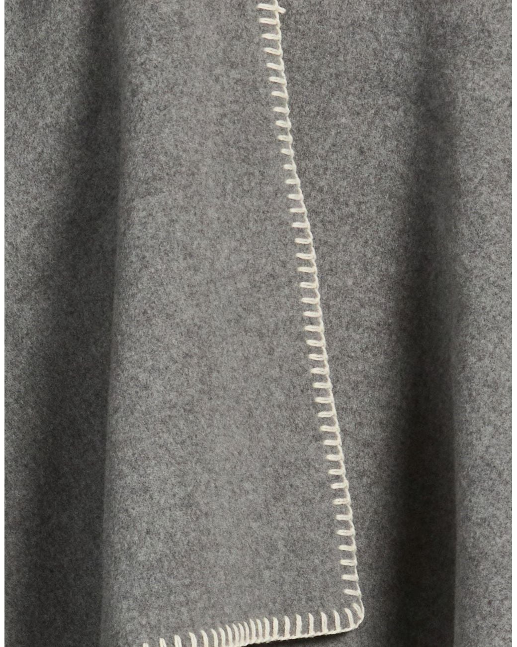 Rag & Bone Gray Cape Wool