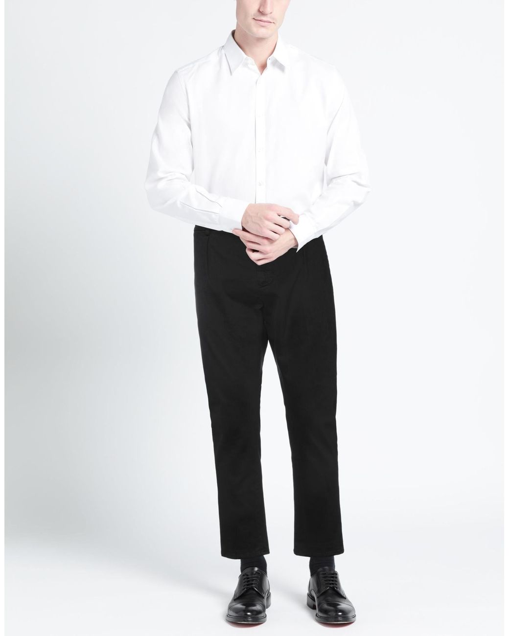 Dondup Black Trouser for men