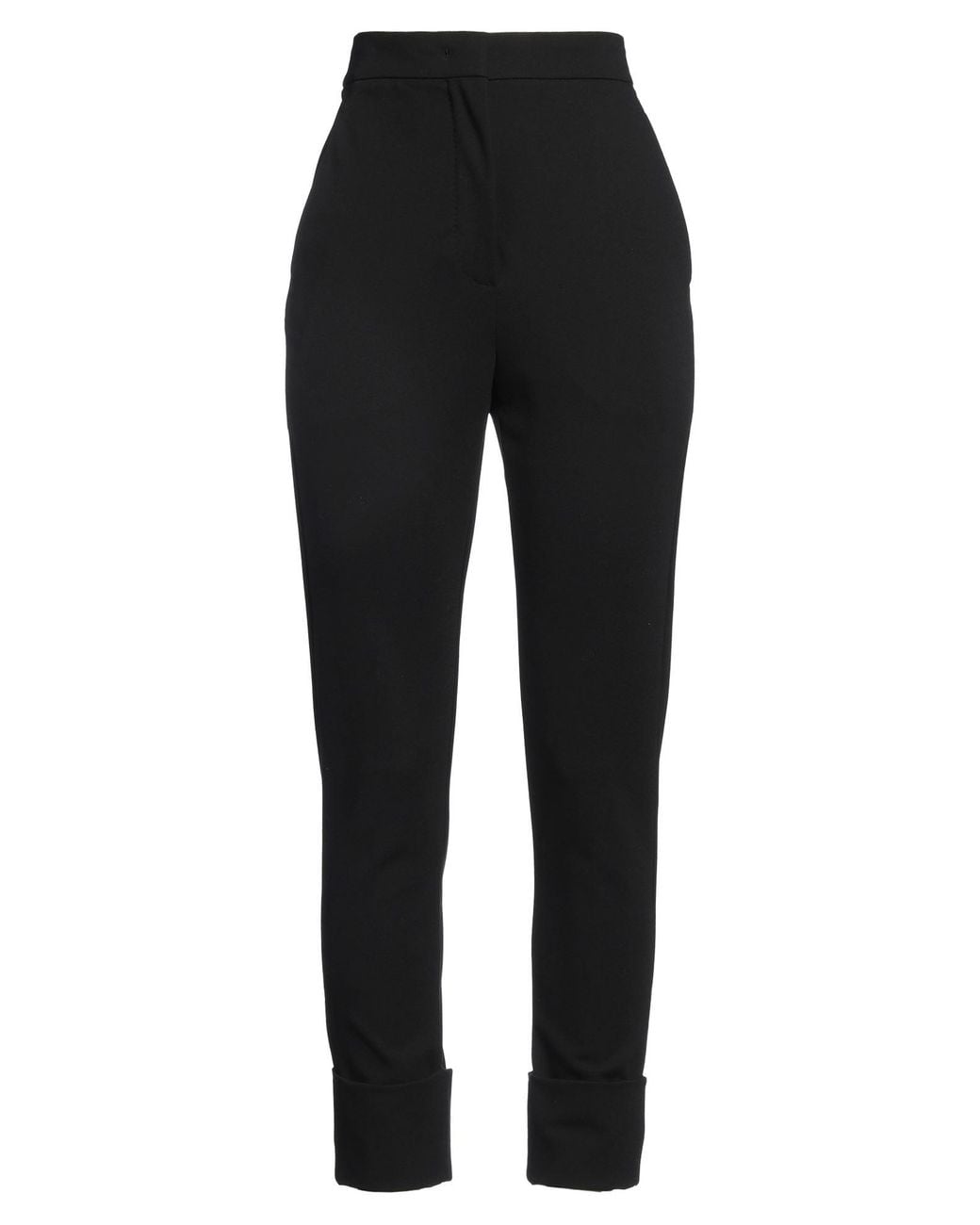 Max Mara Black Pants Viscose, Polyamide, Elastane