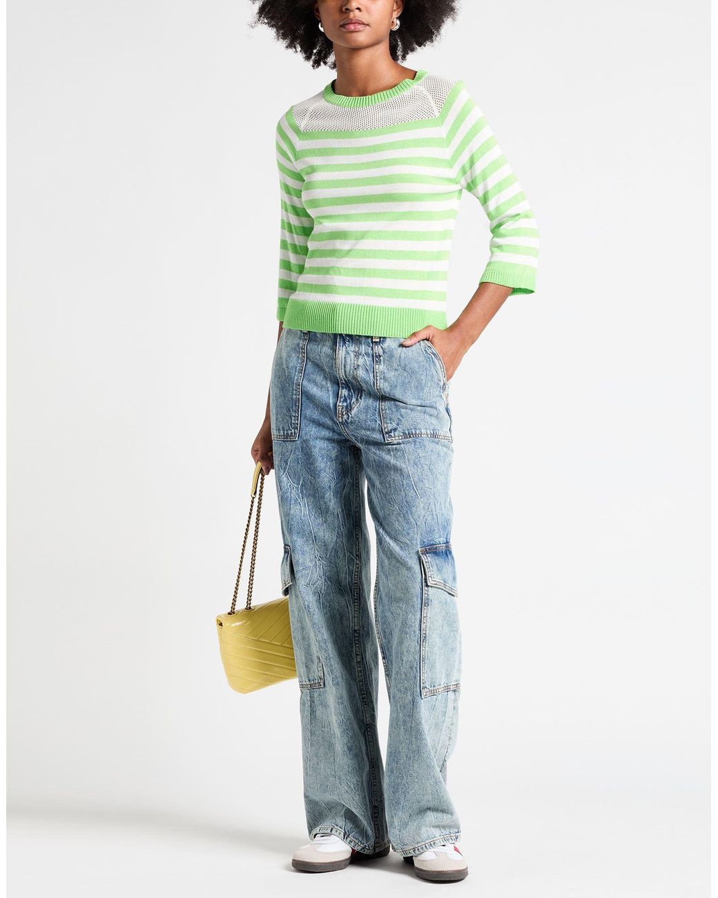 CROCHÈ Green Sweater Viscose