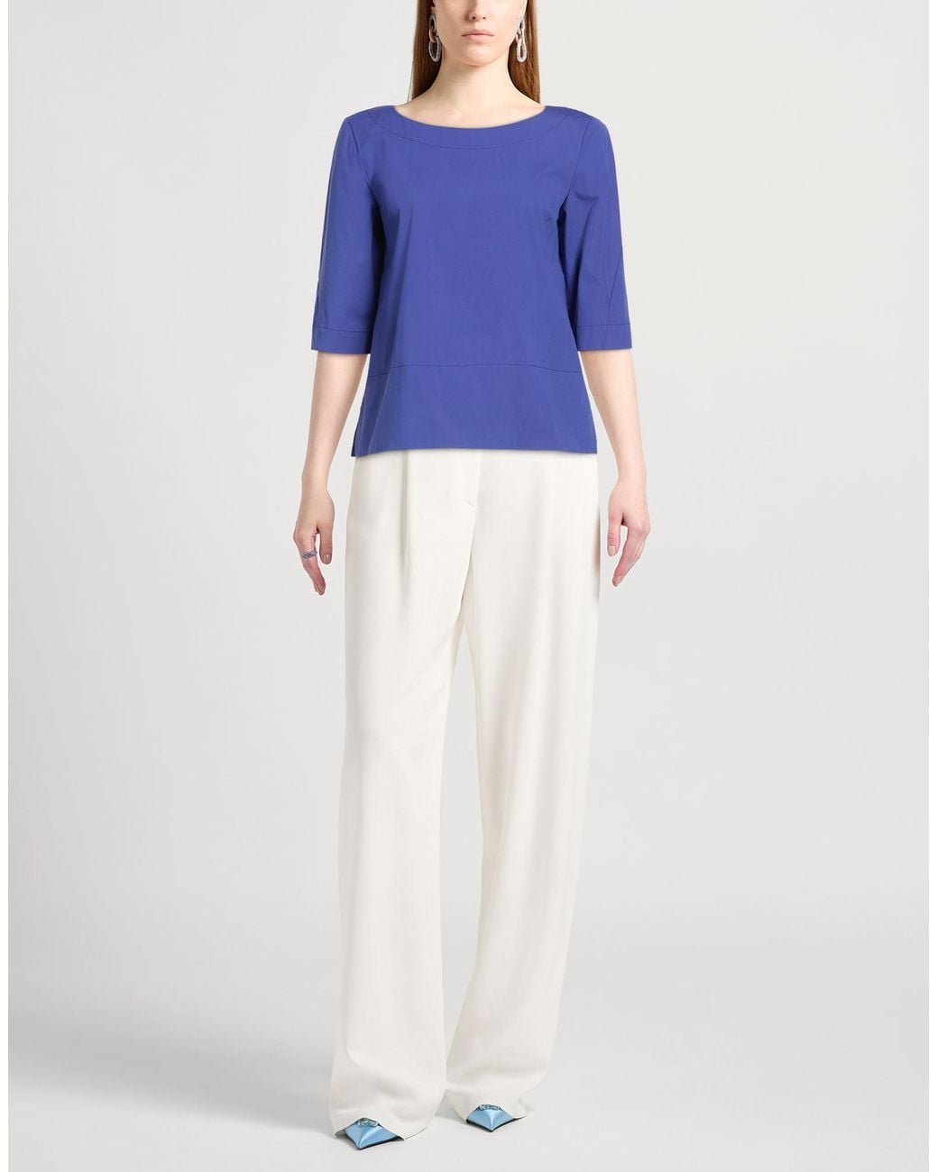 Liviana Conti Blue Top