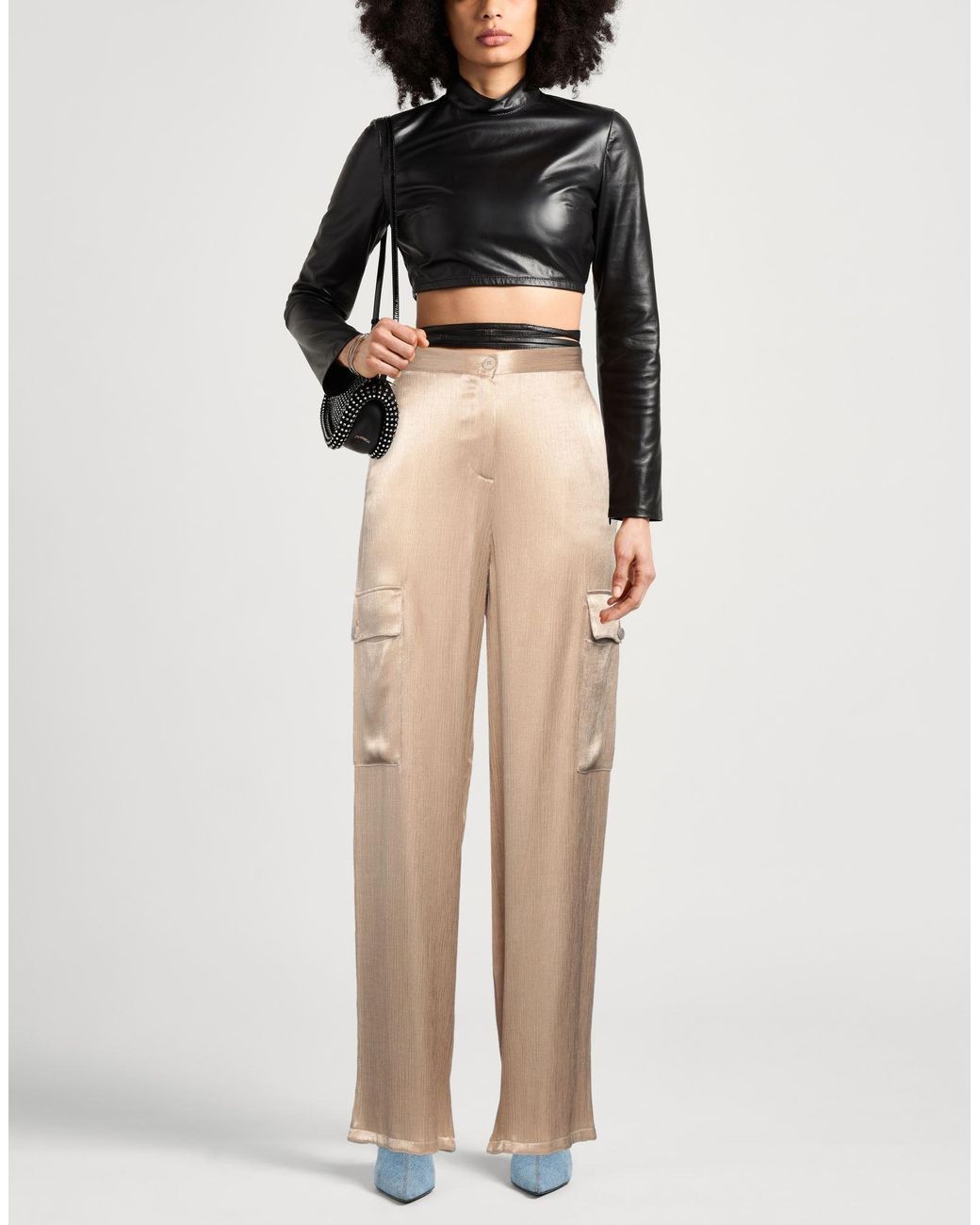 Caractere Natural Sand Pants Viscose, Polyester