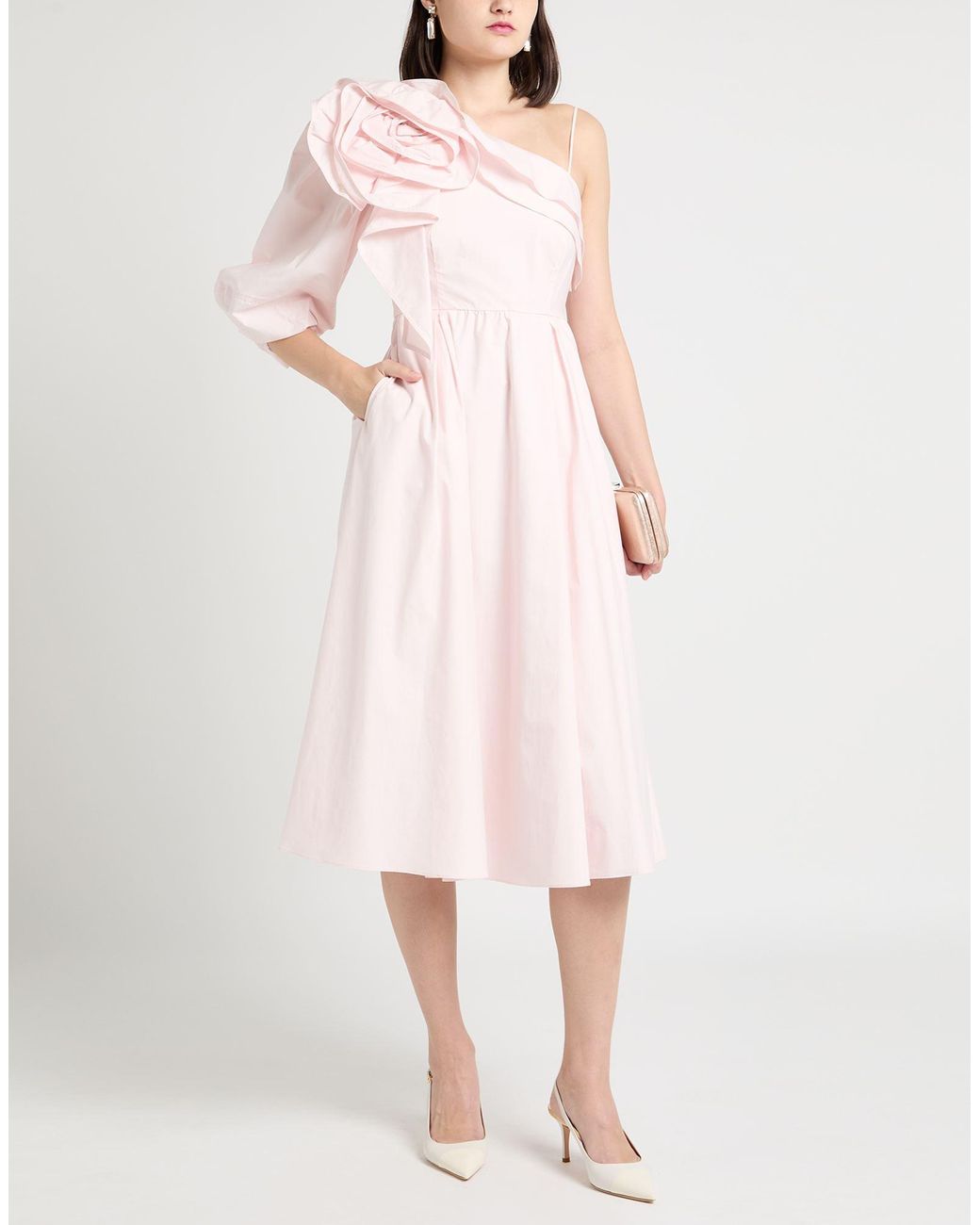 Dorothee Schumacher Pink Midi Dresses