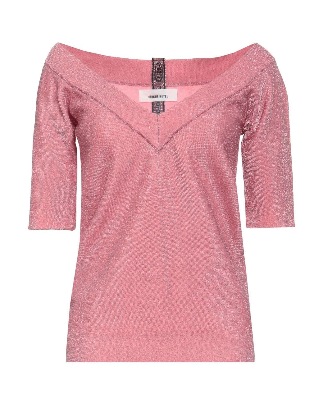 Circus Hotel Pink Sweater Cotton, Polyester, Polyamide