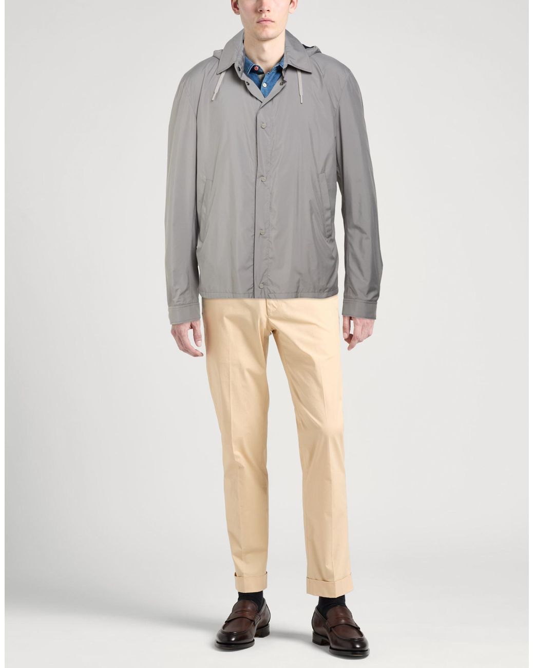 Herno Gray Jacket for men