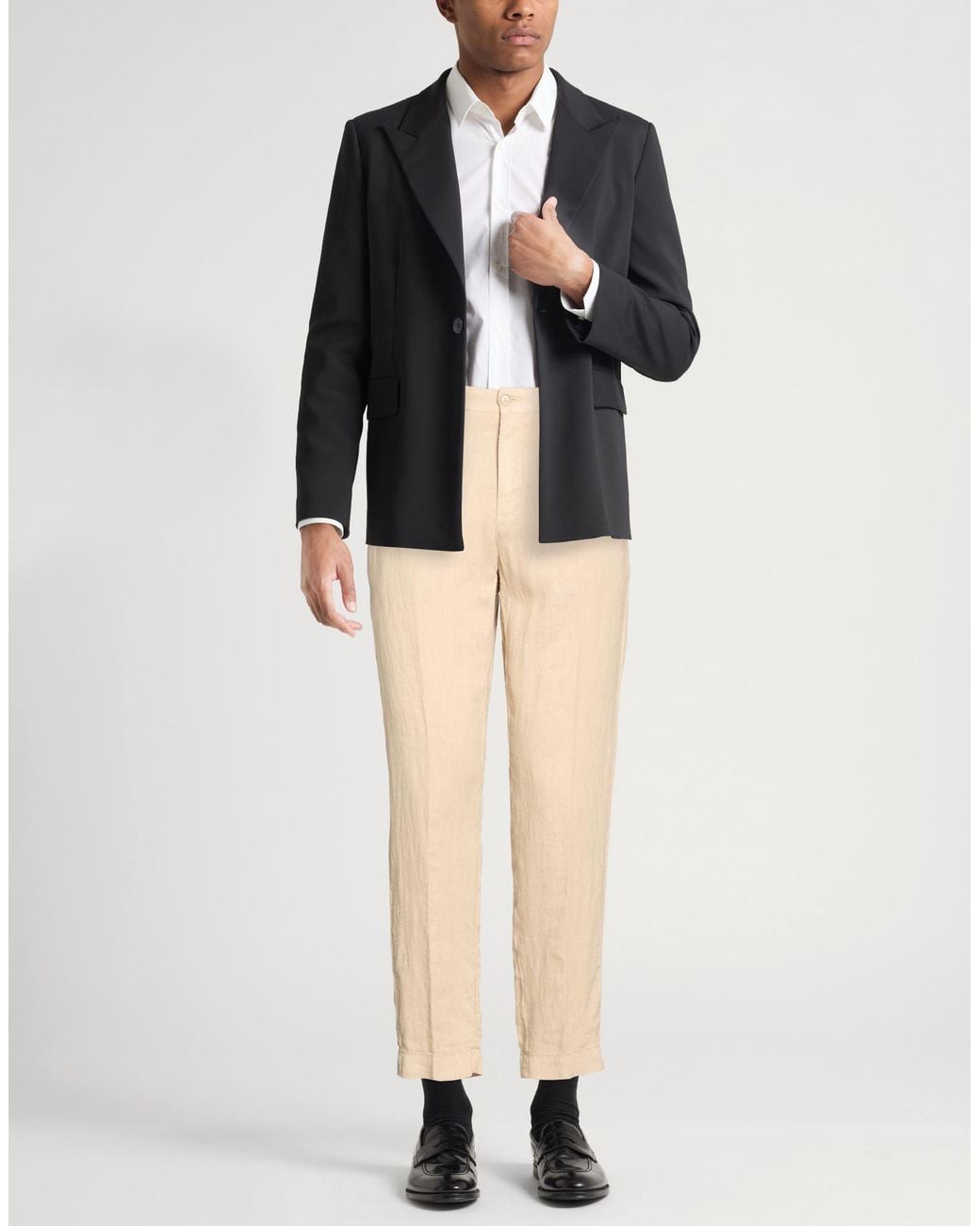 SEVENTY VENEZIA Natural Pants for men