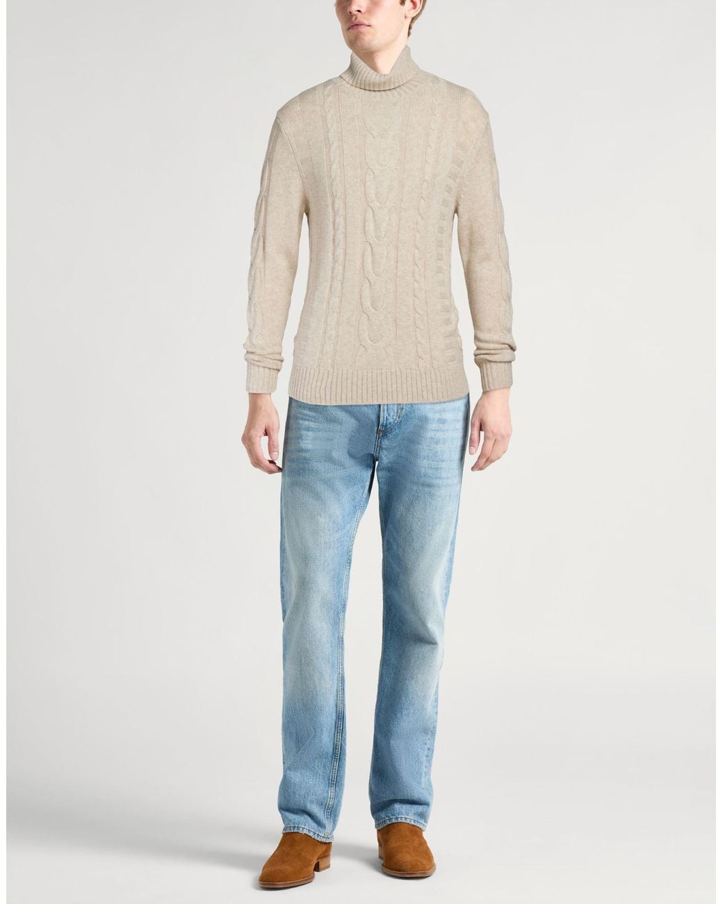 Col Roulé Hackett pour homme en coloris Natural