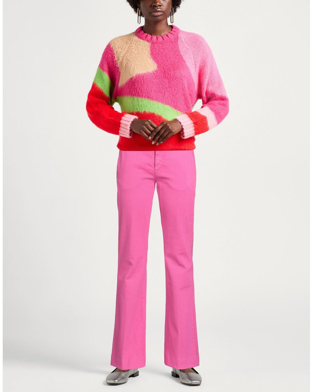 Dondup Pink Jeans Cotton, Elastane